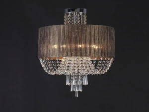 Потолочная люстра ST Luce Representa SL892.702.08 ST LUCE ДИЗАЙНЕРСКИЕ, REPRESENTA, ДВУХЪЯРУСНЫЕ 058455 Коричневый