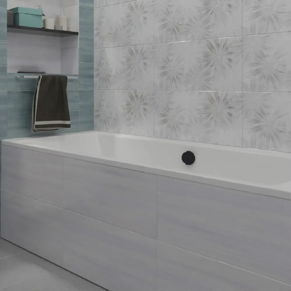 Настенная плитка НЕФРИТ-КЕРАМИКА Довиль серый 30х60 см 89232613