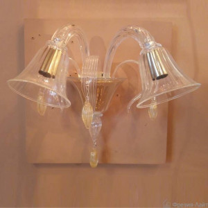 De Majo 7097/A2 crist.dec.oro бра