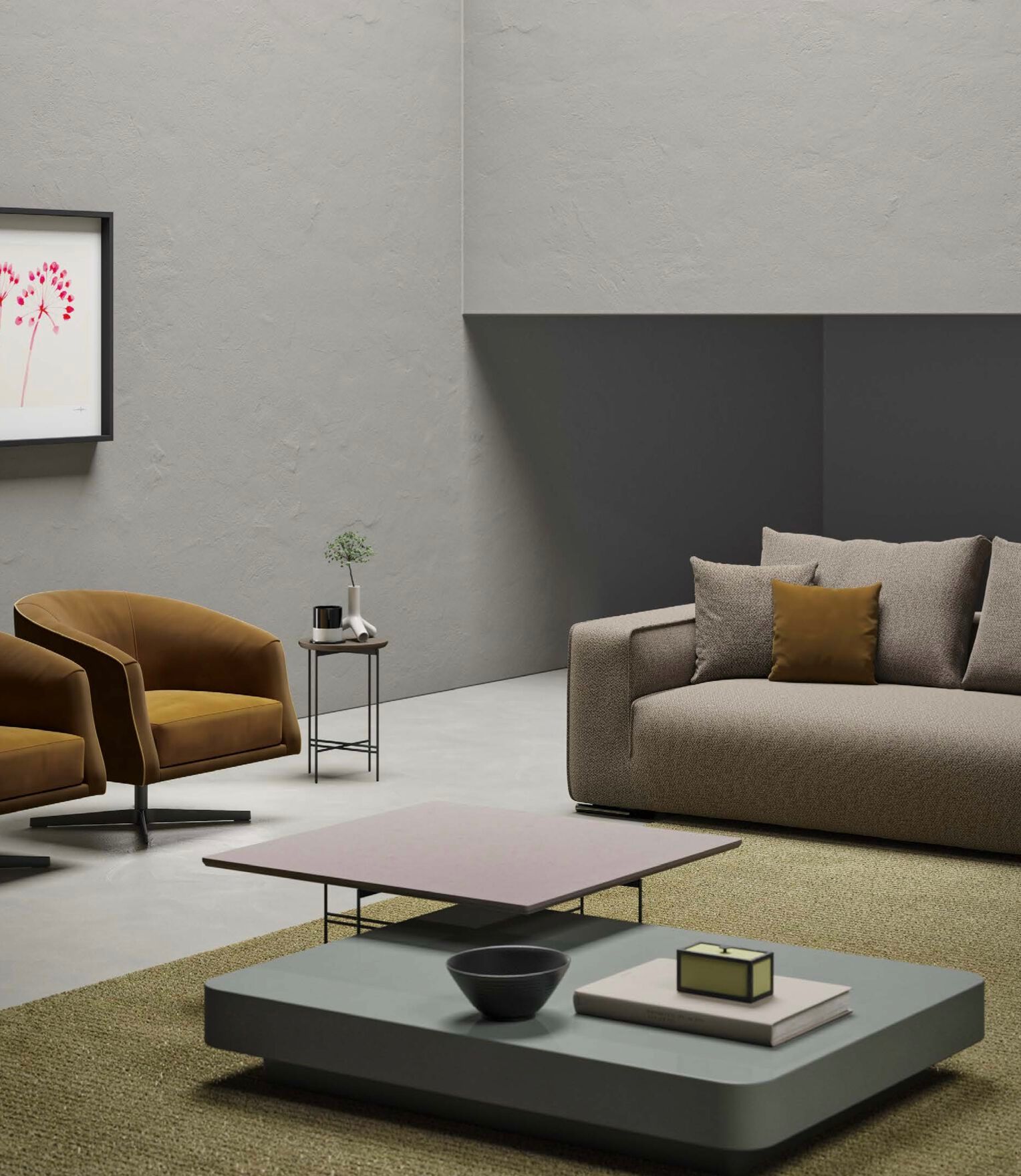 3-местный тканевый диван Marac Витторио ARCH-00111809 - Вид №3