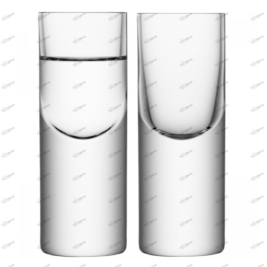 Набор из 2 стопок для водки 50 мл Boris LSA INTERNATIONAL BORIS 00-3863010 Прозрачный 