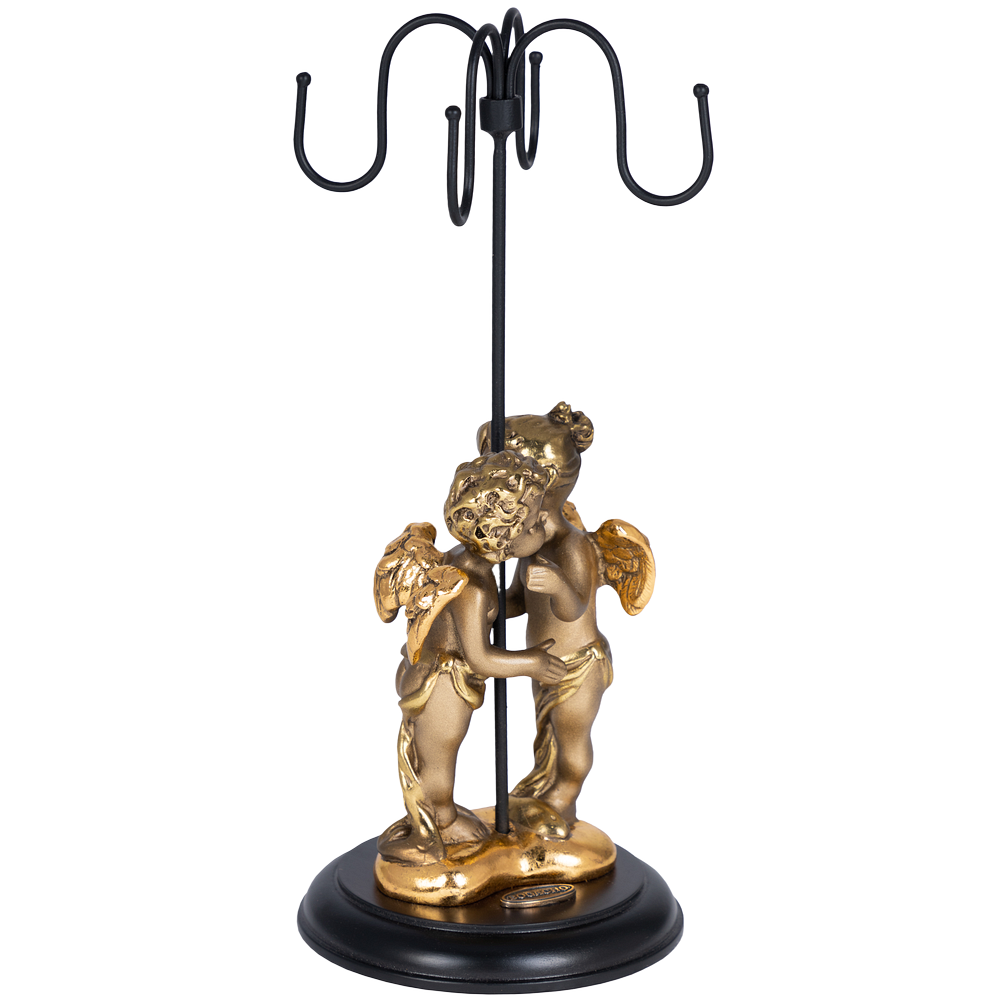 22476 Подставка для украшений Секреты двух сердец Бронза BOGACHO 4627138211649 - Вид №2