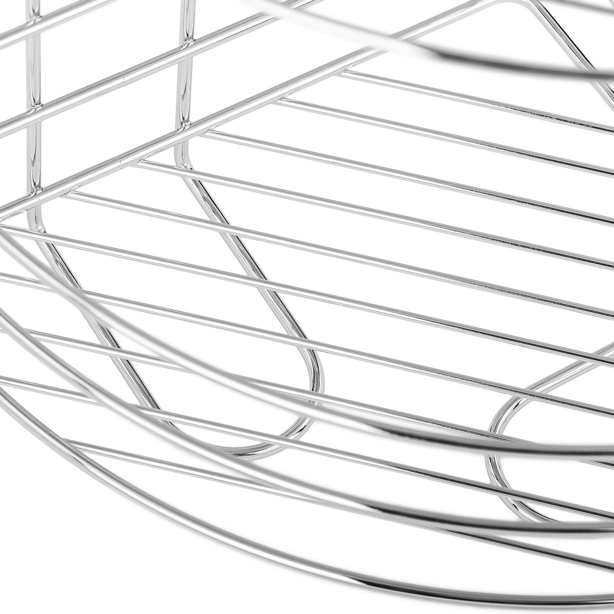 ЧМЗ Угловая полка для ванной двухъярусная хром - стильное хранение 82378842 STLM-0025875 - Вид №2