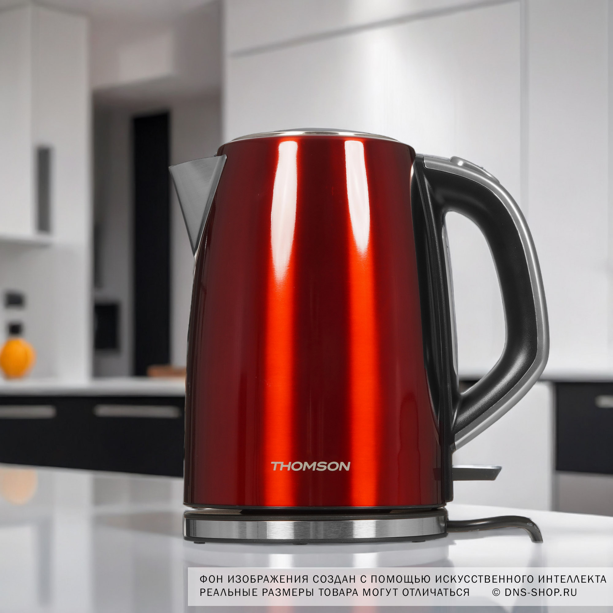 9114204 Электрочайник Thomson K30E-4001 красный STDN-0080425 - Вид №7