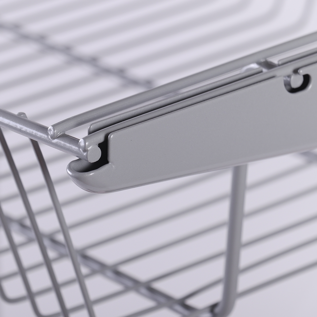 Полка-корзина , 903х406х118 мм, серый LJPS0537 Public Steel Россия  - Вид №4