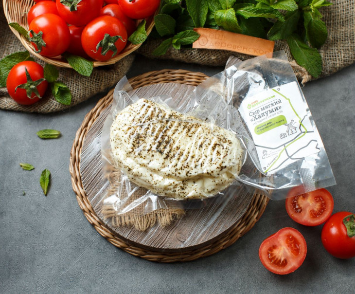 720 Сыр "Халуми" с мятой Вкусляндия  - Вид №2