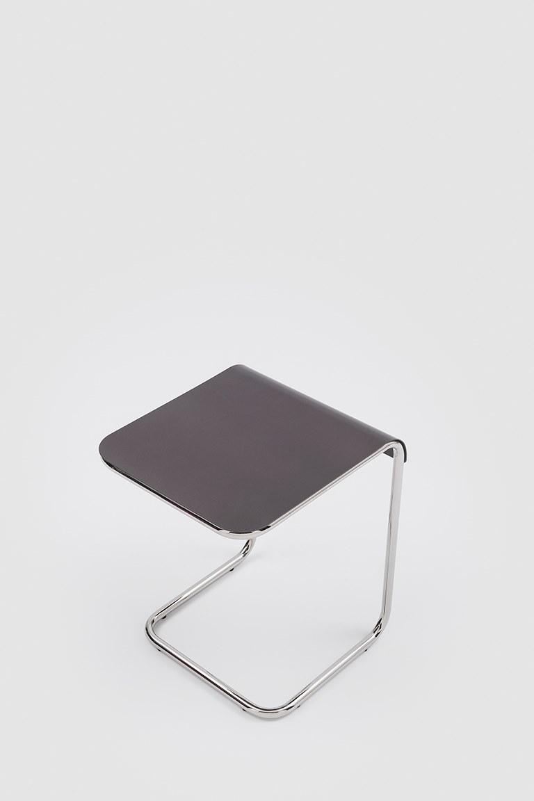 Danese Milano Сервисный столик из хромированного металла и столешница из dinoc Farallon sun-id-1430749 - Вид №6