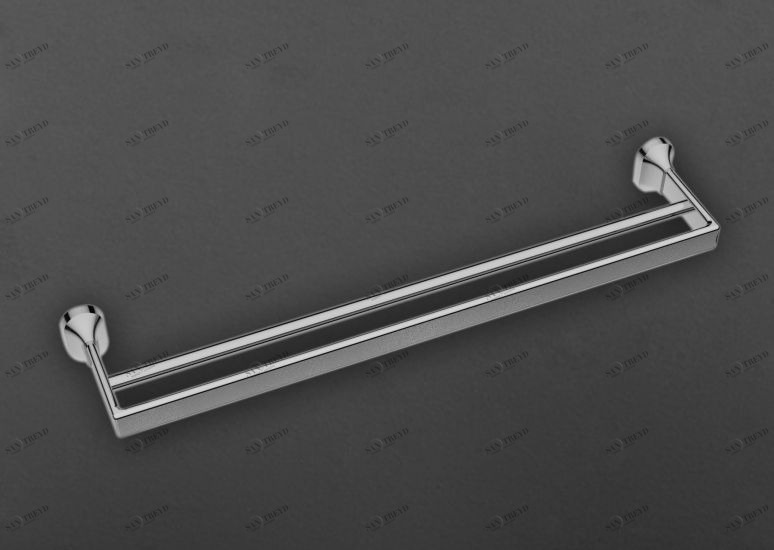 Двойной полотенцедержатель, 60 см ART&MAX OVALE AM-E-4048B