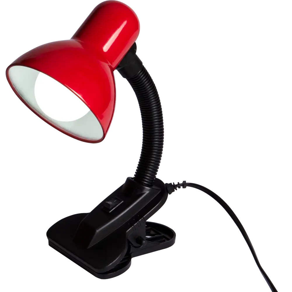 Настольная лампа с прищепкой TDM Electric SQ0337-0127, цвет черный/бордовый STLM-2039437 - Вид №2