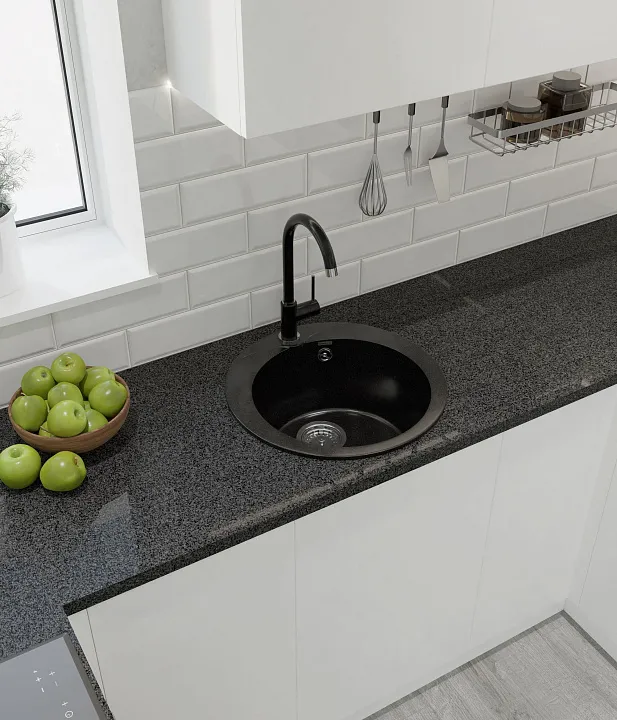 Кухонная мойка Искусственный камень RONDO S657 GranFest R-480-S657 - Вид №5