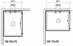 651591 Ванна IFO Caribia с половинной передней частью, Complete NK VS 800 x 800  - Вид №2