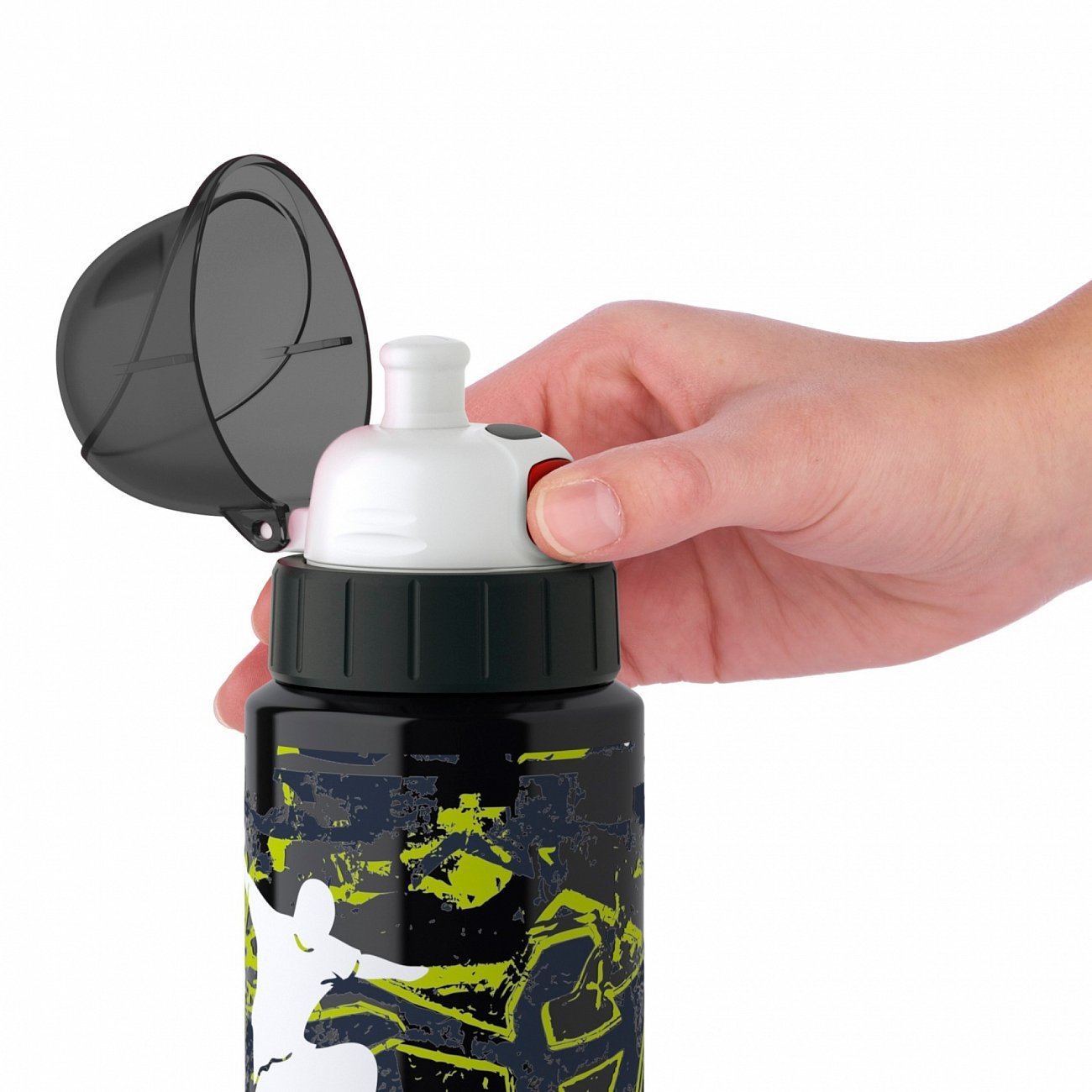 Термофляжка черная 0,6 л "Скейтборд" EMSA ДИЗАЙНЕРСКИЕ 00-3951774 Черный  - Вид №2