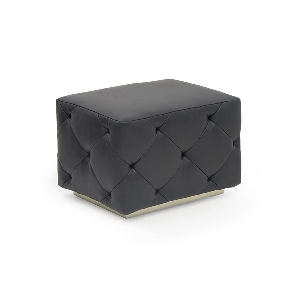 Кожаный прямоугольный пуф с Капитоном Formitalia Overseas ARCH-00102626 - Вид №1