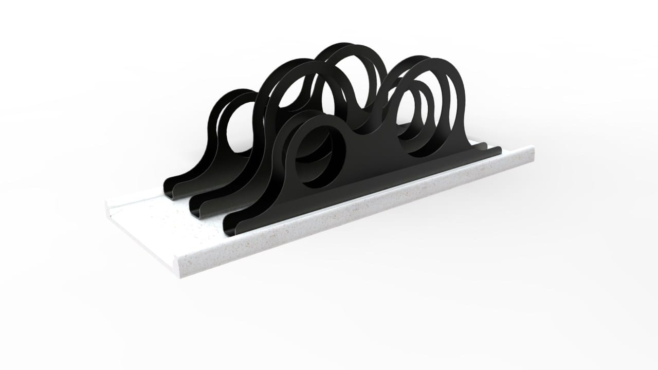 Стойка для велосипедов из оцинкованной стали Viscio Urban Design DUNE ARCH-00050149 - Вид №18