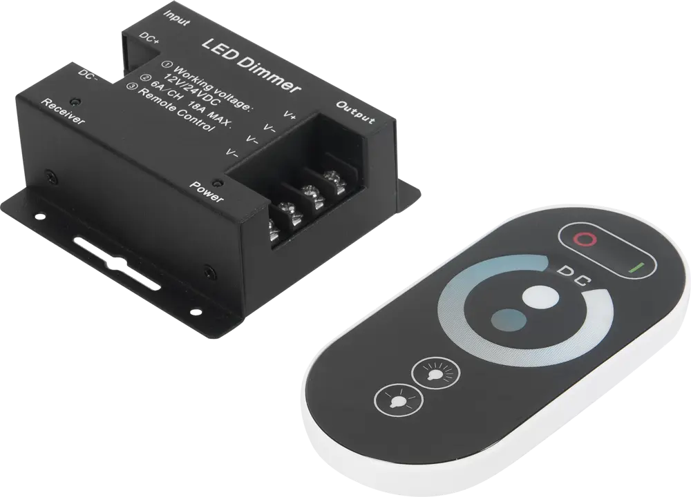 APEYRON Диммер для светодиодной ленты с сенсорным пультом 216 Вт 17677270