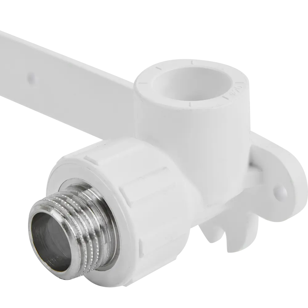 Двойной угольник Политэк для смесителей 1/2"x20 мм 85358386 STLM-0062133 - Вид №2