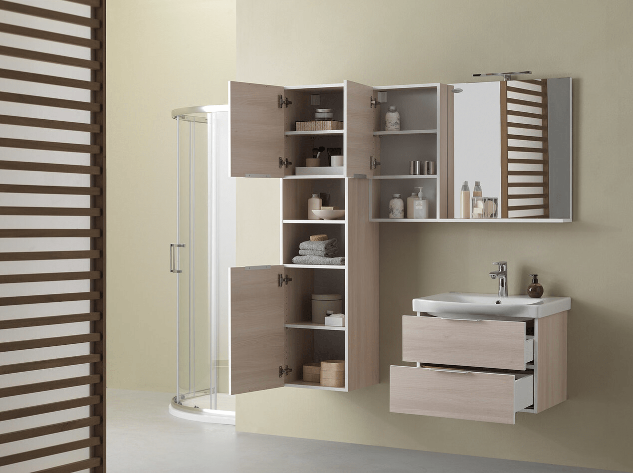 Шкаф пенал Lana 00970  Словения Kolpa-San  - Вид №2