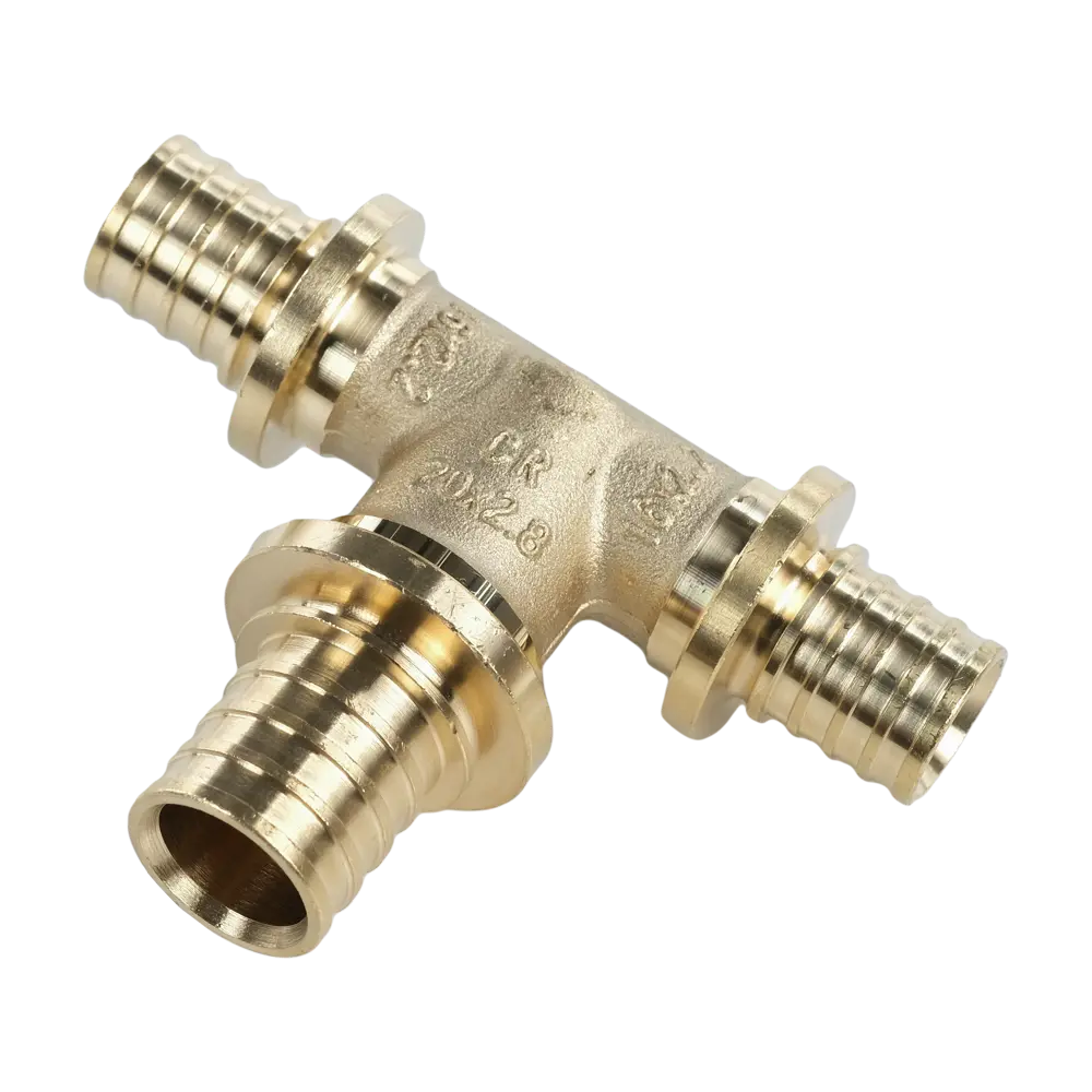 Тройник переходной REHAU 16×20×16 мм для систем отопления и водоснабжения 89384166 РЕХАУ STLM-1429247