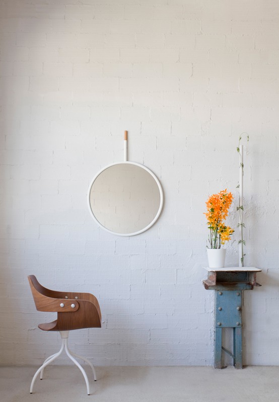 099876 Зеркало Hang Blanco Omelette Mirror - Вид №1