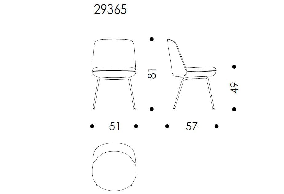 Стул Wittmann Merwyn ARCH-00029754 - Вид №4