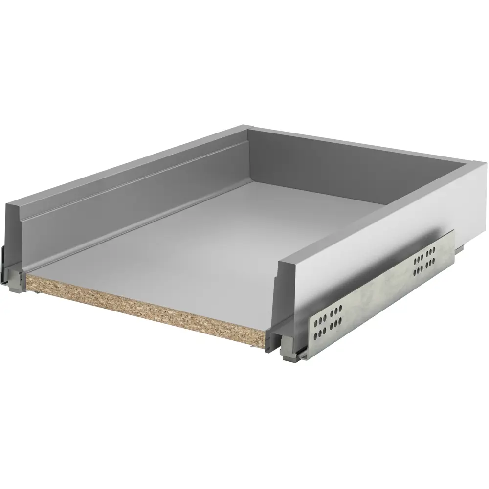 Ящик Delinia ID 36.8x9.4x48 см металл цвет серый 82109383 STLM-2050044 Отсутствует - Вид №1