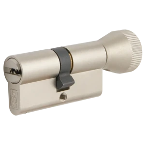 Цилиндр Mottura Project DPC1F4141 S3, 36x10x36 мм, ключ/вертушка, цвет никель