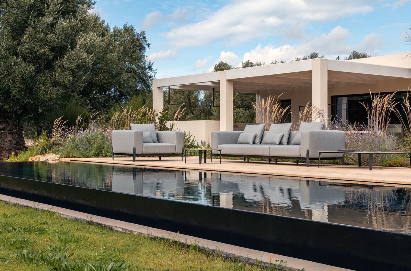 Тканевое садовое кресло с подлокотниками MY YOUR Push ARCH-00035279 - Вид №3