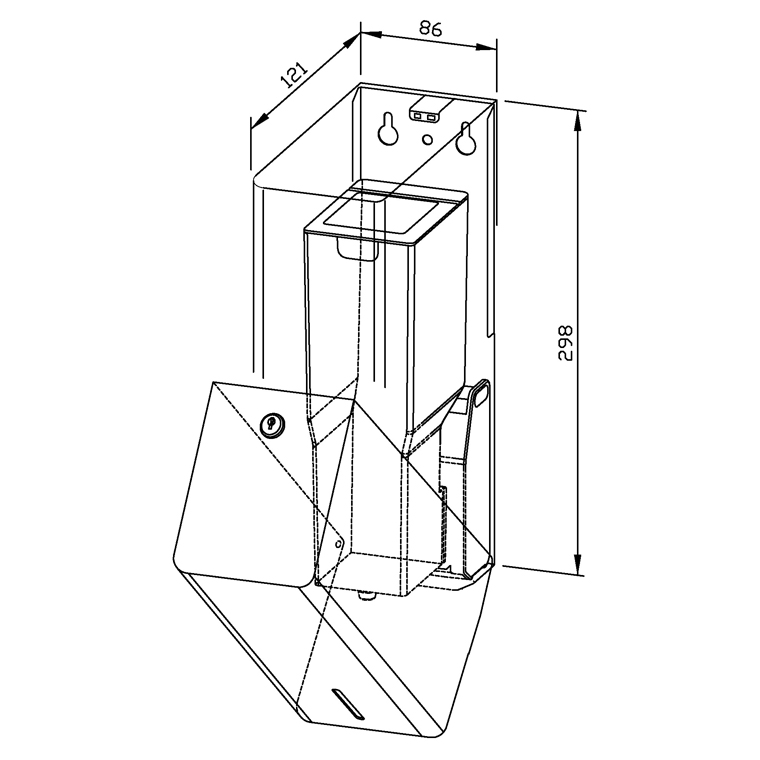 727820 Сенсорный дозатор дезинфицирующего средства ПП102э-7 WAGNER_EWAR Wagner Ewar  - Вид №1