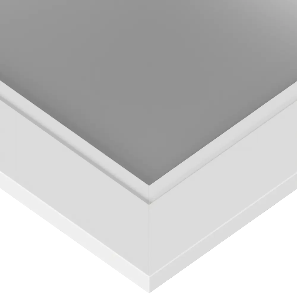 Фасад-витрина KONSENSA Котлас белый матовый для кухни 40×76.8 см 89387735 STLM-1563597 - Вид №5