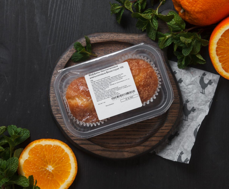 4838 Маффины безглютеновые апельсиновые Вкусляндия  - Вид №2