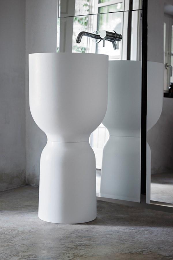 INBANI Отдельностоящий ротондо Lavabo из ceramilux® Origin sun-id-1376447 - Вид №6