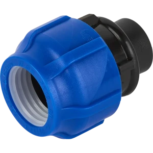 Муфта комбинированная ПНД Valfex 1/2"x32 мм ВР 121001232012 89106766 STLM-2042056