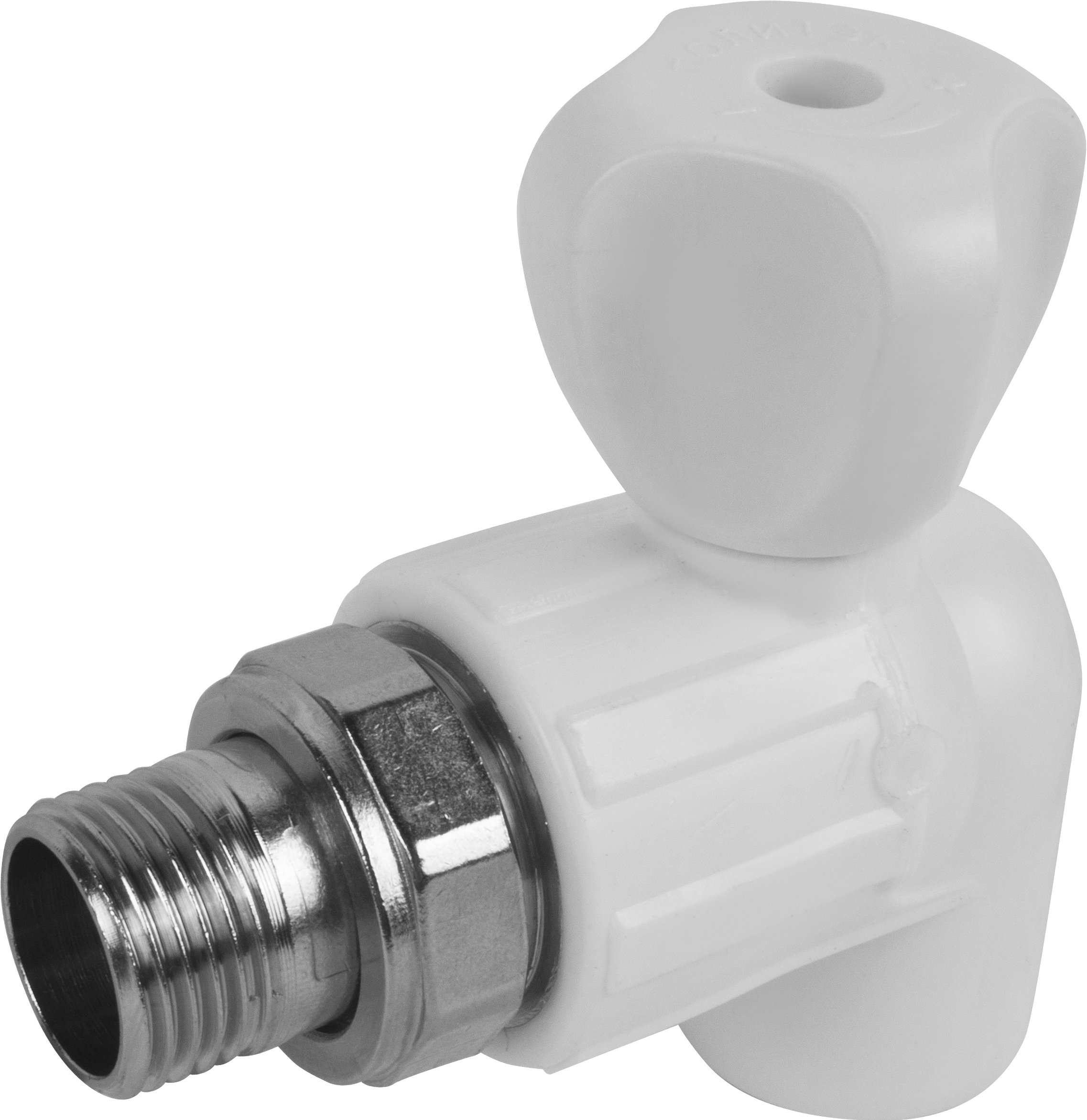 Угловой кран Santreyd для радиаторов отопления с полипропиленовым корпусом 13567786 STLM-0003433