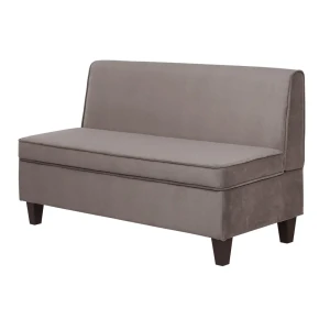 91407246 Кухонный диван Norta Lori 4657792959939 133x77.5x56.5 см велюр цвет коричневый STLM-1096053 STLM-1096053