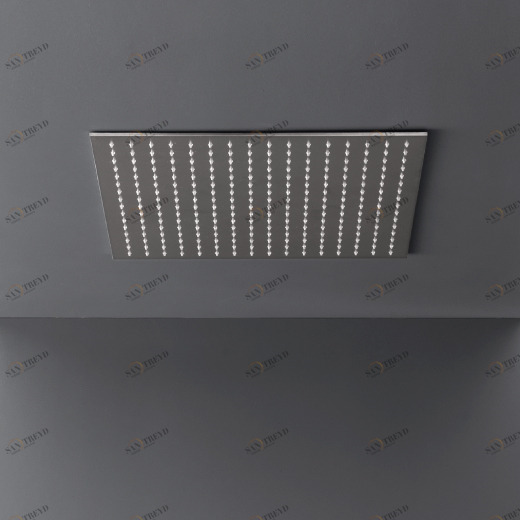 Площадь регулируемые душевая насадка Л. 400 мм, с прозрачными силиконовыми форсунками и регулятором давления  FRE31 CEADESIGN 