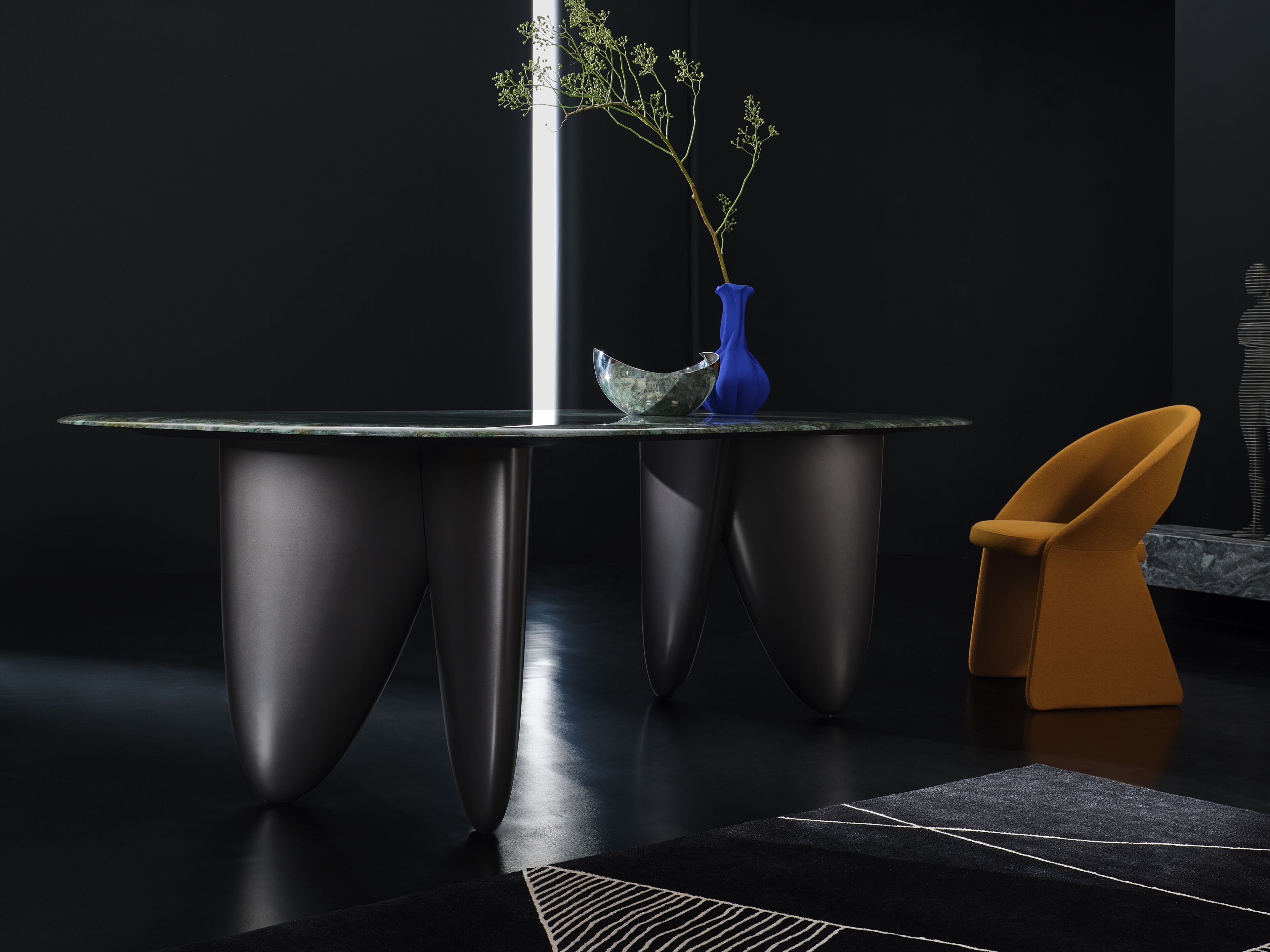 Прямоугольный мраморный обеденный стол HC28 maison BALLET ARCH-00141117 - Вид №2