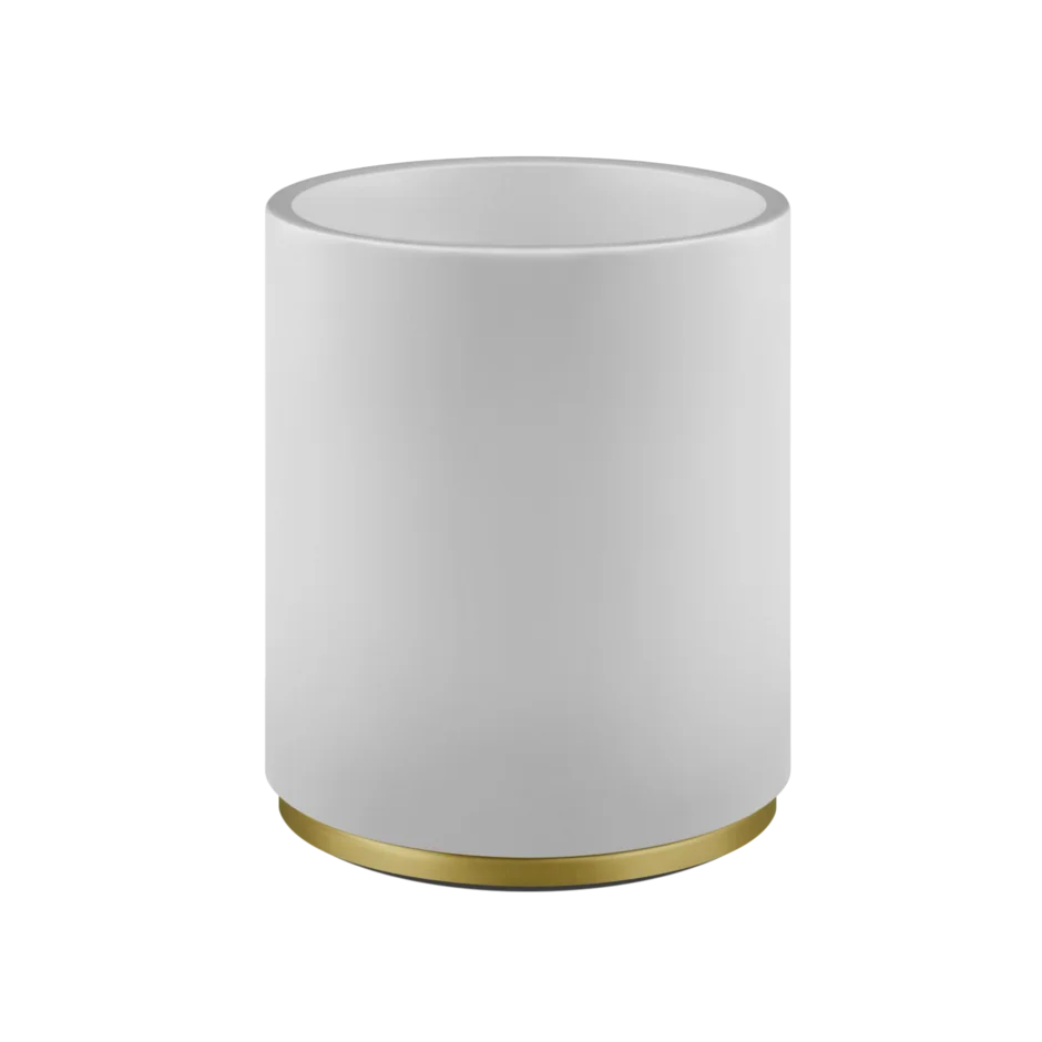 Корзина для бумаг 45590 716 Gessi Ventaglio PVD С ЗОЛОТОЙ ЩЕТКОЙ 45590716