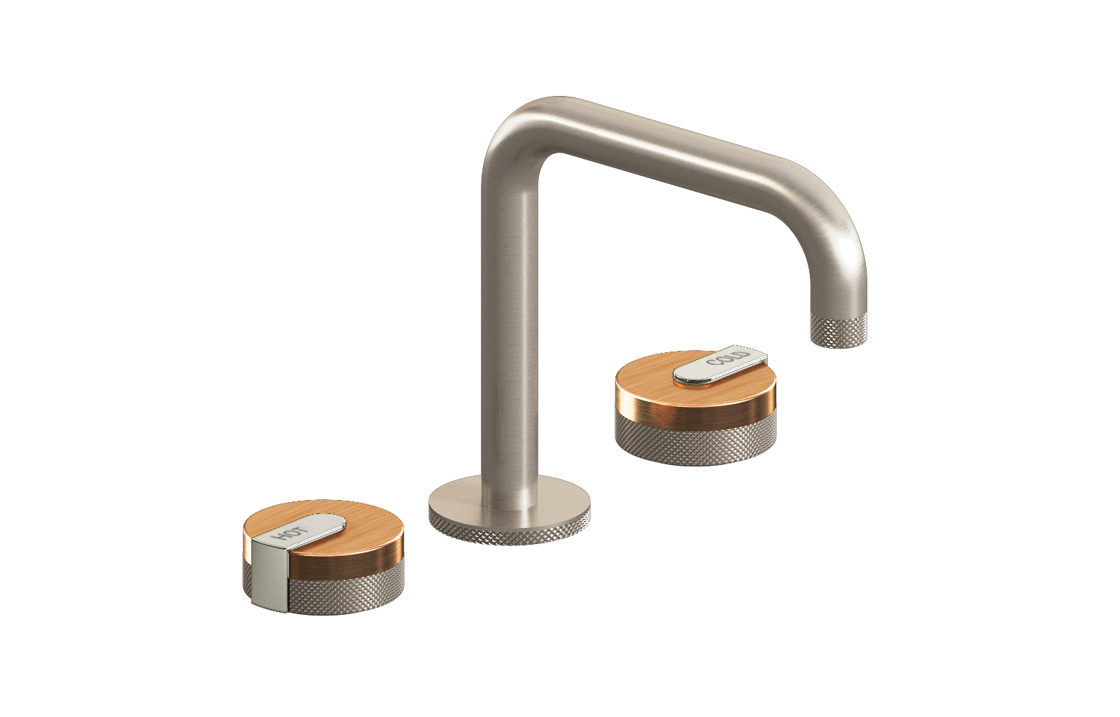 E-11511-R1BRG-L1PC-BNi Смеситель для умывальника на 3 отвертия GRAFF MOD+