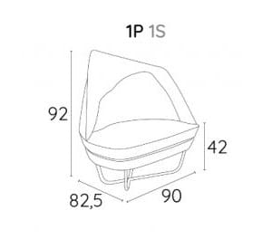 Бархатное кресло
