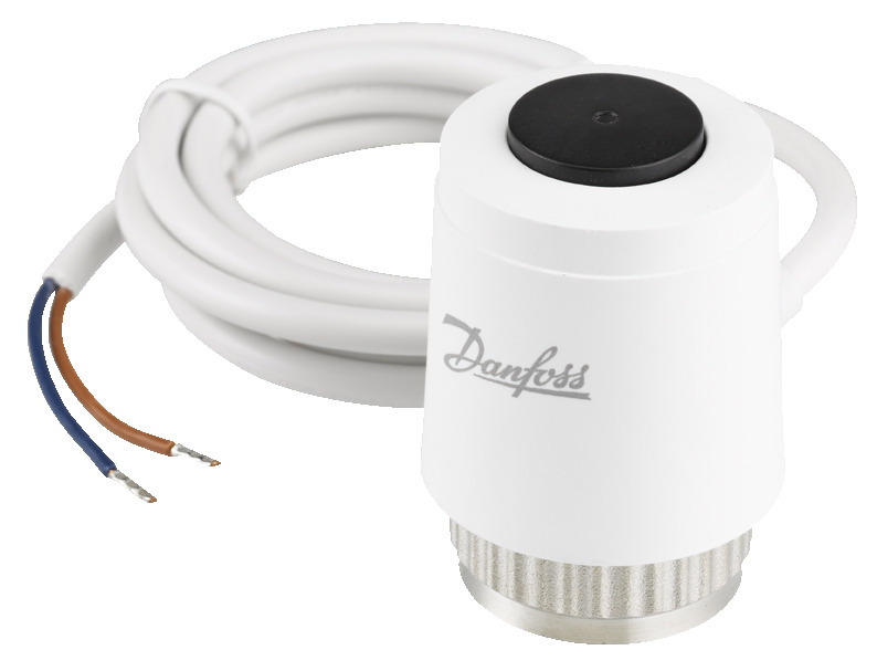 Danfoss Термоэлектрические приводы для клапанов AQT ABNM A5 привод AQT лог НЗ 24В шток 6.5мм 082F1162  - Вид №2