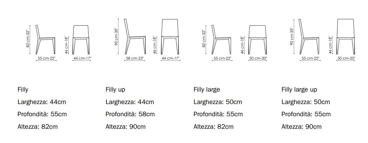 Съемный тканевый мягкий стул BONALDO Кобылка ARCH-00070592 - Вид №4