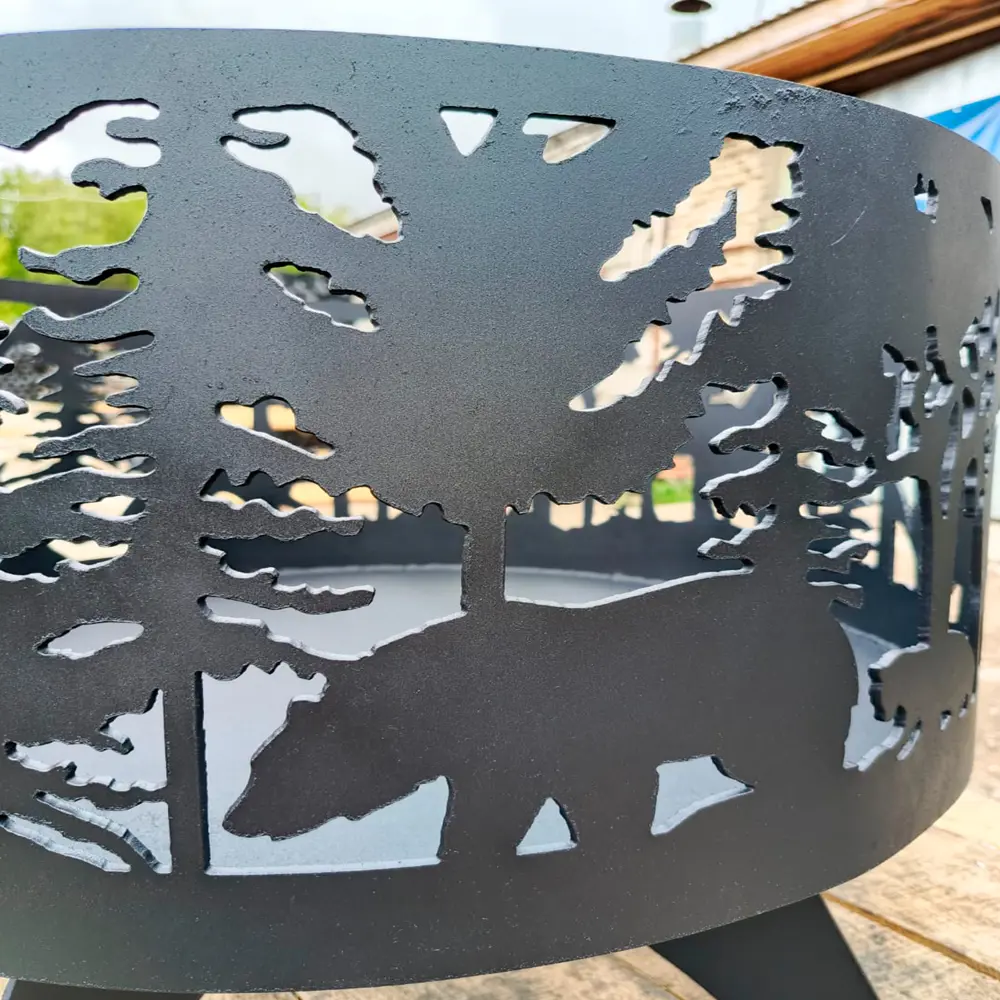 Костровая чаша Лес 600x500 мм Santreyd STLM-2055216 - Вид №3