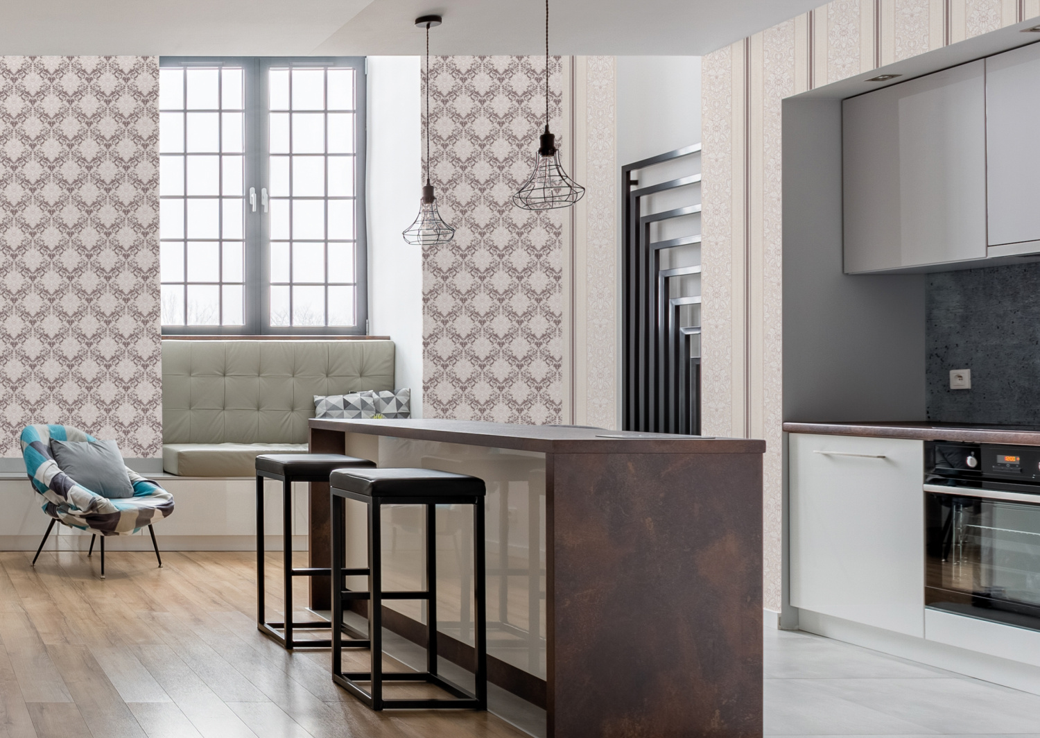 Рулон обоев основа Флизелиновая HC31092-28 Home Color Мин. заказ 6 рулонов HC3109228 - Вид №6