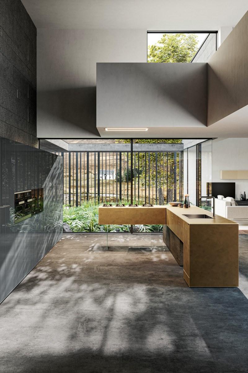 Lago Кухня с островом 36e8 sun-id-1400137 - Вид №1