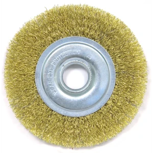 Щетка для УШМ дисковая Elitech 1820.074700 сталь 125 мм