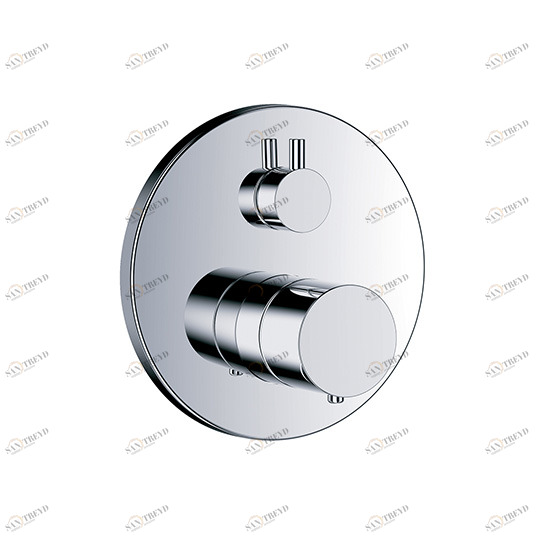 Термостат для душа скрытого монтажа ½" с запорным и переключающим вентилем JOERGER Charleston Royal 615.40.380.000