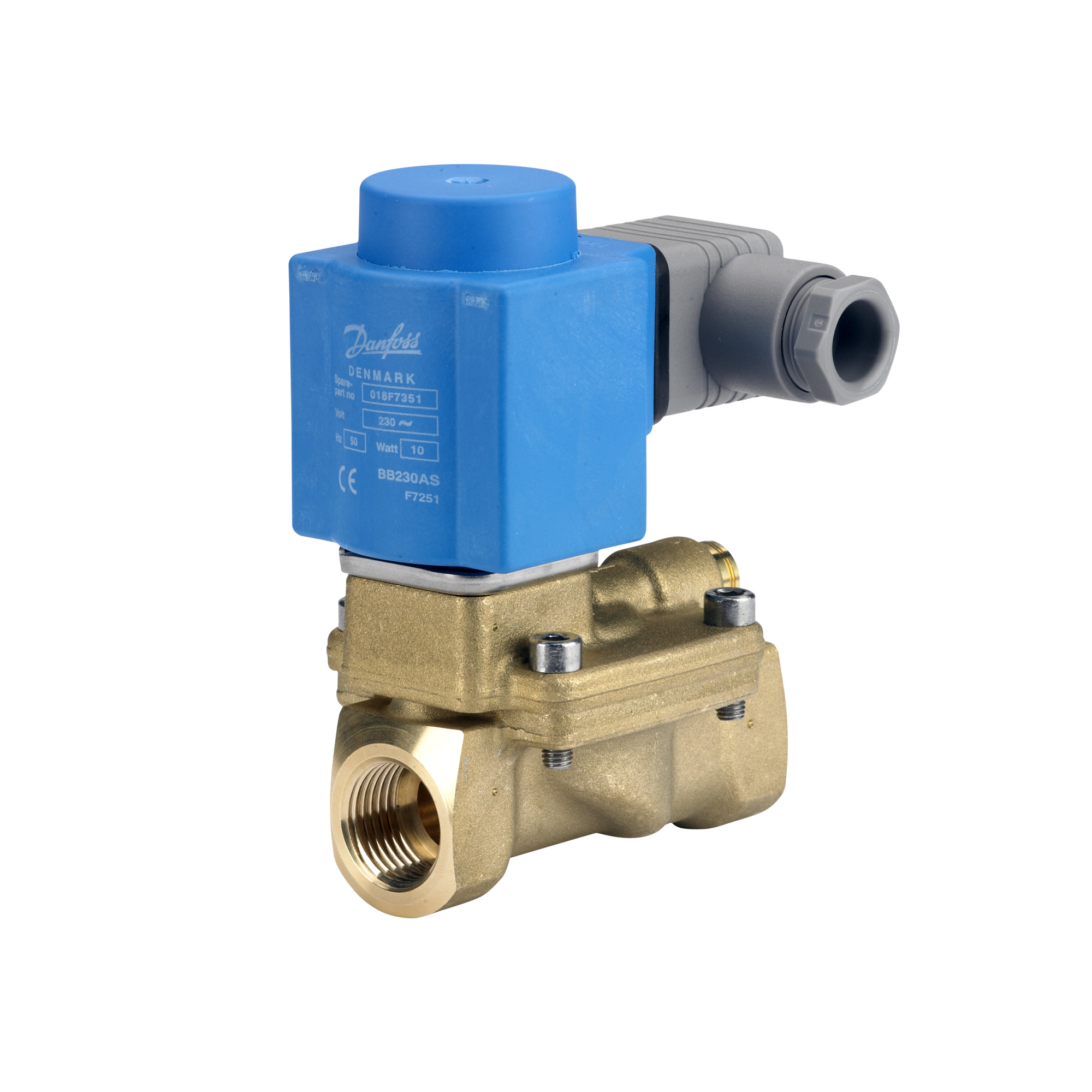 Danfoss EV220B — двухходовые электромагнитные клапаны для общей промышленности Клапан электромагнитный EV220B с кат. 032U460416  - Вид №26