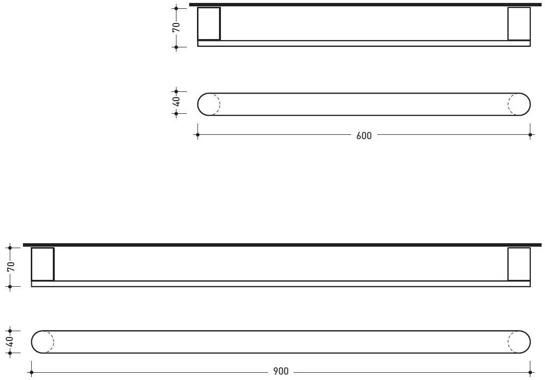 Ceramica Flaminia Two  Two30 45 60 90  - Вид №2