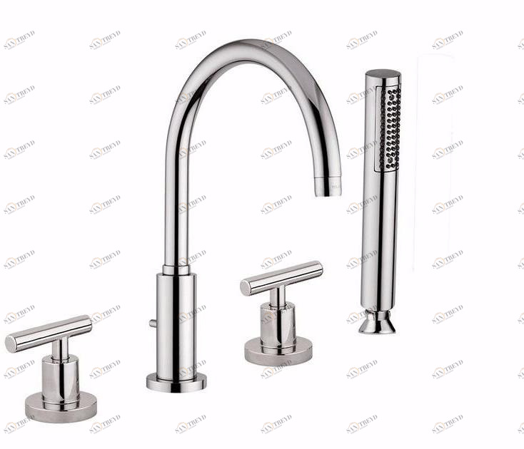 Rubinetteria Giulini Комплект для ванны с ручным душем на 4 отверстия G4 F7765