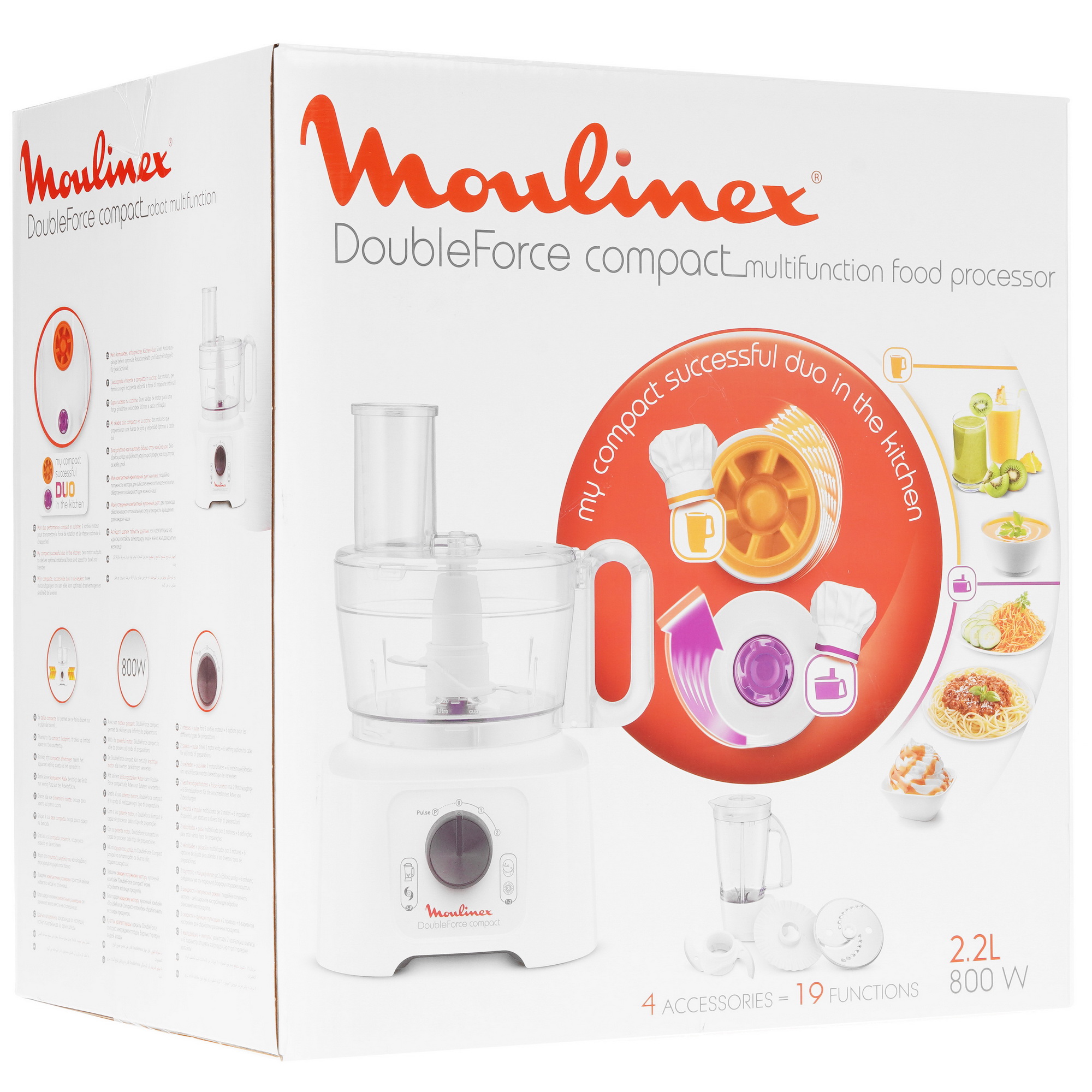 5323271 Кухонный комбайн Moulinex FP542111 белый STDN-0062864 - Вид №9